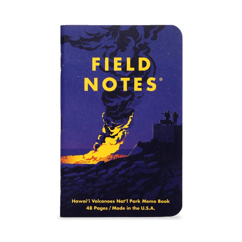 Field Notes: National Parks Series (Series F - Glacier, Hawai'I Volcanoes, Everglades) - Graph Paper Memo Book 3-Pack - 3.5 x 5.5 Inch - Image 3